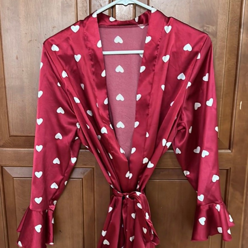 Shein Polyester Robe